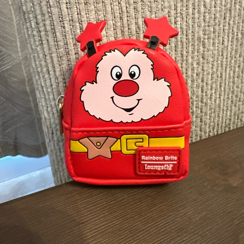 Loungefly Rainbow Brite Red Sprite‎ Mini Backpack Bag Keychain